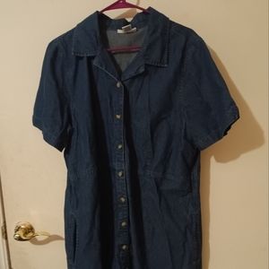 Denim dress